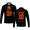 GO FOX YOUR SELF – LIMITED EDITION – ALPINESTARS - BLACK ORANGE - LONG SLEEVE POLO SHIRT