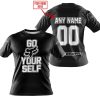 GO FOX YOUR SELF – LIMITED EDITION – ALPINESTARS - BLACK WHITE - T-SHIRT