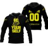 GO FOX YOUR SELF – LIMITED EDITION – ALPINESTARS - BLACK YELLOW