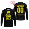GO FOX YOUR SELF – LIMITED EDITION – ALPINESTARS - BLACK YELLOW - JERSEY