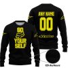 GO FOX YOUR SELF – LIMITED EDITION – ALPINESTARS - BLACK YELLOW - SWEATER UGLY