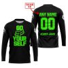 GO FOX YOUR SELF – LIMITED EDITION – CAN AM - BLACK GREEN - JERSEY