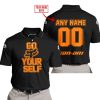 GO FOX YOUR SELF – LIMITED EDITION – CAN AM - BLACK ORANGE - POLO SHIRT
