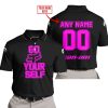 GO FOX YOUR SELF – LIMITED EDITION – CAN AM - BLACK PINK - POLO SHIRT