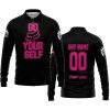 GO FOX YOUR SELF – LIMITED EDITION – CAN AM - BLACK PINK 1 - LONG SLEEVE POLO SHIRT