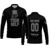 GO FOX YOUR SELF – LIMITED EDITION – FLY RACING - BLACK GREY - LONG SLEEVE POLO SHIRT