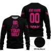 GO FOX YOUR SELF – LIMITED EDITION – FLY RACING - BLACK PINK 1 - SWEATER UGLY