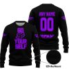 GO FOX YOUR SELF – LIMITED EDITION – FLY RACING - BLACK PURPLE - SWEATER UGLY