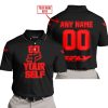 GO FOX YOUR SELF – LIMITED EDITION – FLY RACING - BLACK RED - POLO SHIRT