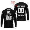 GO FOX YOUR SELF – LIMITED EDITION – FLY RACING - BLACK WHITE - JERSEY