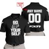 GO FOX YOUR SELF – LIMITED EDITION – FXR - BLACK WHITE - POLO SHIRT