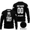 GO FOX YOUR SELF – LIMITED EDITION – FXR - BLACK WHITE - SWEATER UGLY