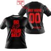 GO FOX YOUR SELF – LIMITED EDITION – HONDA - BLACK RED - T-SHIRT