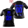 GO FOX YOUR SELF – LIMITED EDITION – HUSQVARNA - BLACK BLUE - T-SHIRT