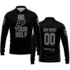 GO FOX YOUR SELF – LIMITED EDITION – HUSQVARNA - BLACK GREY - LONG SLEEVE POLO SHIRT