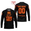 GO FOX YOUR SELF – LIMITED EDITION – HUSQVARNA - BLACK ORANGE - JERSEY