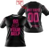 GO FOX YOUR SELF – LIMITED EDITION – HUSQVARNA - BLACK PINK 1 - T-SHIRT
