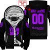 GO FOX YOUR SELF – LIMITED EDITION – HUSQVARNA - BLACK PURPLE - FLEECE ZIP HOODIE