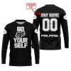 GO FOX YOUR SELF – LIMITED EDITION – POLARIS - BLACK WHITE - JERSEY