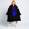 GO FOX YOUR SELF – LIMITED EDITION – RED BULL - BLACK BLUE - OODIE BLANKET HOODIE
