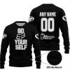 GO FOX YOUR SELF – LIMITED EDITION – THOR RACING - BLACK WHITE - SWEATER UGLY