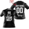 GO FOX YOUR SELF – LIMITED EDITION – THOR RACING - BLACK WHITE - T-SHIRT