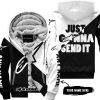 JUST GONNA SEND IT - 3D ALL OVER PRINTED - ALPINESTARS - FLEECE ZIP HOODIE