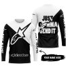 JUST GONNA SEND IT - 3D ALL OVER PRINTED - ALPINESTARS - JERSEY