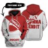 JUST GONNA SEND IT - 3D ALL OVER PRINTED - DUCATI