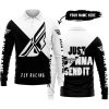JUST GONNA SEND IT - 3D ALL OVER PRINTED - FLY RACING - LONG SLEEVE POLO SHIRT