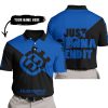 JUST GONNA SEND IT - 3D ALL OVER PRINTED - HUSQVARNA - POLO SHIRT