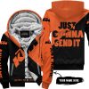 JUST GONNA SEND IT - 3D ALL OVER PRINTED - KTM - FLEECE ZIP HOODIE
