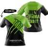 JUST GONNA SEND IT - 3D ALL OVER PRINTED - MONSTER ENERGY - T-SHIRT