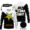 JUST GONNA SEND IT - 3D ALL OVER PRINTED - ROCKSTAR ENERGY - SWEATER UGLY