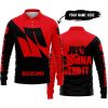 JUST GONNA SEND IT - 3D ALL OVER PRINTED - SUZUKI - RED - LONG SLEEVE POLO SHIRT