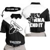JUST GONNA SEND IT - 3D ALL OVER PRINTED - TRIUMPH - POLO SHIRT