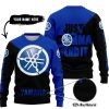 JUST GONNA SEND IT - 3D ALL OVER PRINTED - YAMAHA - BLUE - SWEATER UGLY