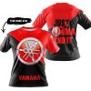 JUST GONNA SEND IT - 3D ALL OVER PRINTED - YAMAHA - RED - T-SHIRT