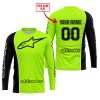 LIMITED EDITION - CUSTOM NAME MOTOCROCSS V2 - ALPINESTARS BLACK NEON - JERSEY