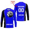 LIMITED EDITION - CUSTOM NAME MOTOCROCSS V2 - CAN AM BLUE - JERSEY
