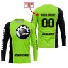 LIMITED EDITION - CUSTOM NAME MOTOCROCSS V2 - CAN AM GREEN 1 - JERSEY