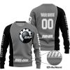LIMITED EDITION - CUSTOM NAME MOTOCROCSS V2 - CAN AM GREY - SWEATER UGLY