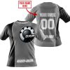 LIMITED EDITION - CUSTOM NAME MOTOCROCSS V2 - CAN AM GREY - T-SHIRT