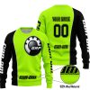 LIMITED EDITION - CUSTOM NAME MOTOCROCSS V2 - CAN AM NEON - SWEATER UGLY