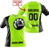 LIMITED EDITION - CUSTOM NAME MOTOCROCSS V2 - CAN AM NEON - T-SHIRT