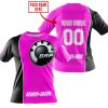 LIMITED EDITION - CUSTOM NAME MOTOCROCSS V2 - CAN AM PINK - T-SHIRT