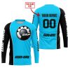 LIMITED EDITION - CUSTOM NAME MOTOCROCSS V2 - CAN AM SKY BLUE - JERSEY