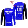 LIMITED EDITION - CUSTOM NAME MOTOCROCSS V2 - FLY RACING BLUE - JERSEY