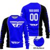 LIMITED EDITION - CUSTOM NAME MOTOCROCSS V2 - FLY RACING BLUE - SWEATER UGLY