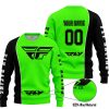 LIMITED EDITION - CUSTOM NAME MOTOCROCSS V2 - FLY RACING GREEN - SWEATER UGLY